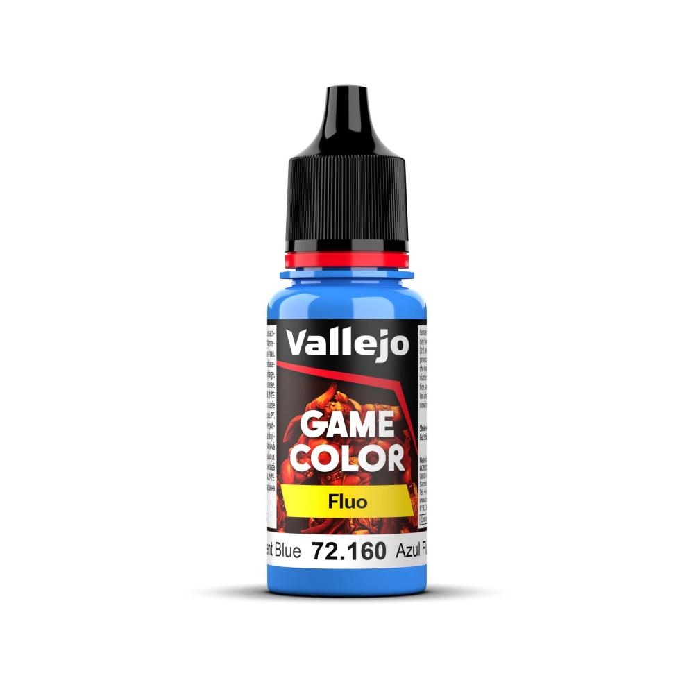 Vallejo Game Color Fluo Fluorescent Blue 18 ml