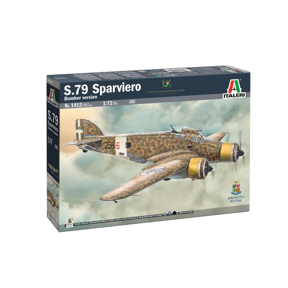 ITALERI: 1/72 SM-79 Sparviero Bomber version