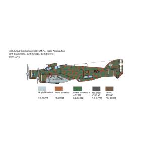 ITALERI: 1/72 SM-79 Sparviero Bomber version
