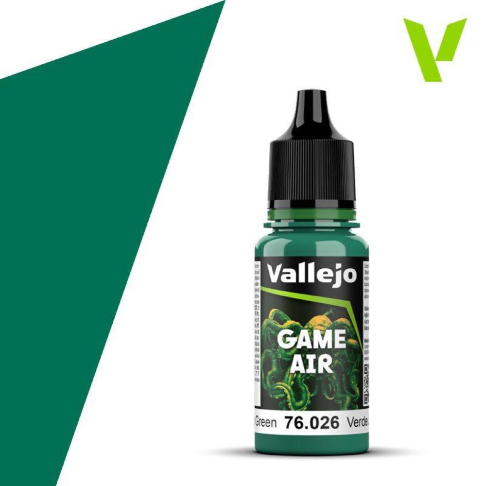 Vallejo Game Air Color Jade Green 18 ml