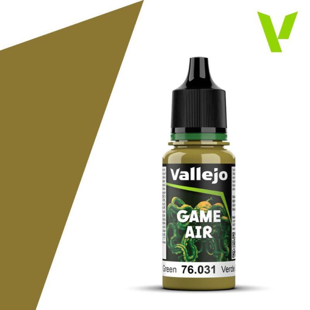 Vallejo Game Air Color Camouflage Green 18 ml