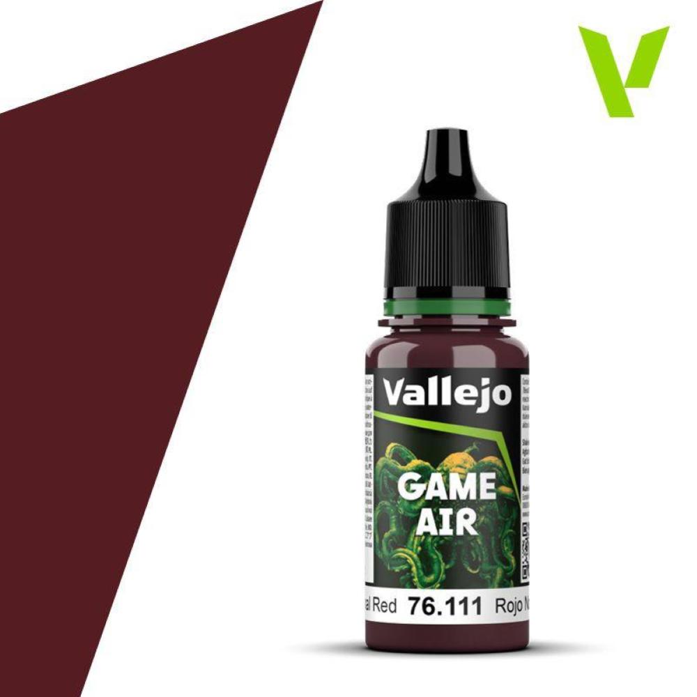 Vallejo Game Air Color Nocturnal Red 18 ml