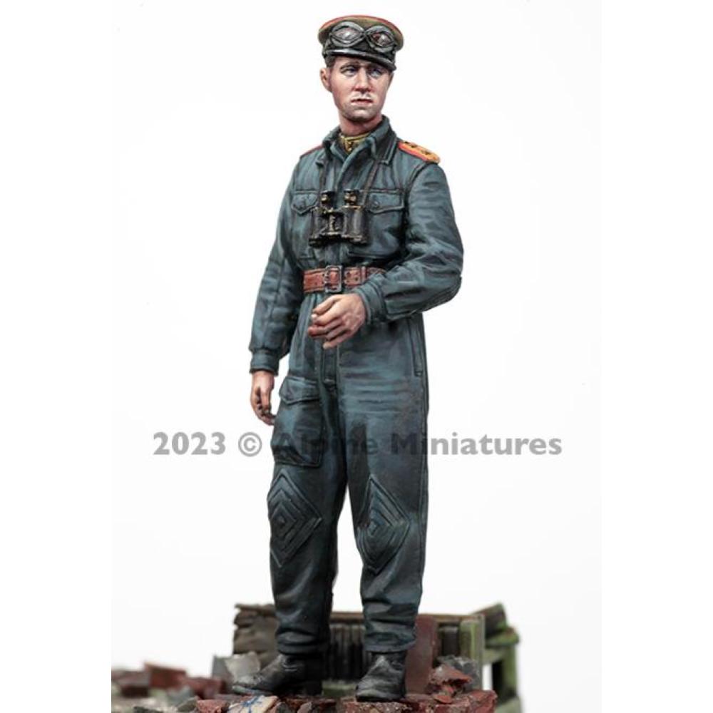 Alpine Miniatures: 1/35; WW2 Soviet Tank Officer #2