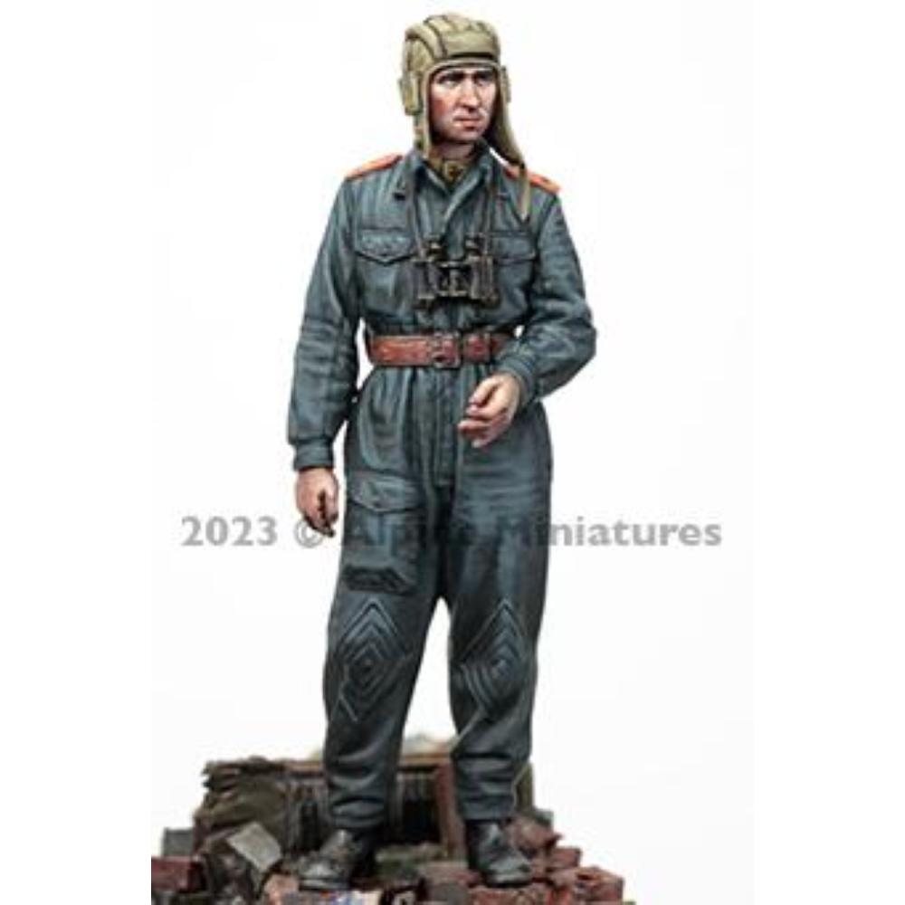Alpine Miniatures: 1/35; WW2 Soviet Tank Officer #2