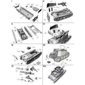 FIRST TO FIGHT: 1/72; Sd.Kfz 138/1 GRILLE Ausf. H