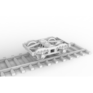 AK INTERACTIVE: 1/35; German Railway Schwerer Plattformwagen Type SSYS