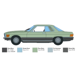 ITALERI: 1/24; Mercedes Benz 500 SLC