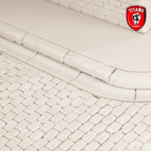 TITANS HOBBY: "The Wall" - special high density foam, thickness 15 mm. - sheet 35x25 cm