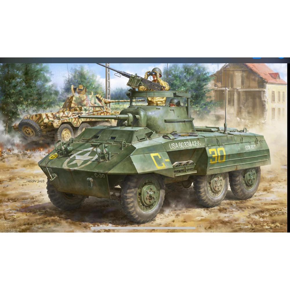 ANDYS HHQ: 1/16; M8 Greyhound US Light Armored Car