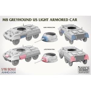 ANDYS HHQ: 1/16; M8 Greyhound US Light Armored Car