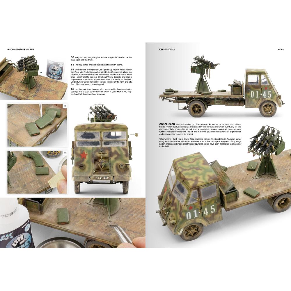 AK INTERACTIVE: Vehicles Of The Polish 1st Armoured Division (Camouflage Profile Guide) Inglese. 68 pagine. Copertina semirigida.