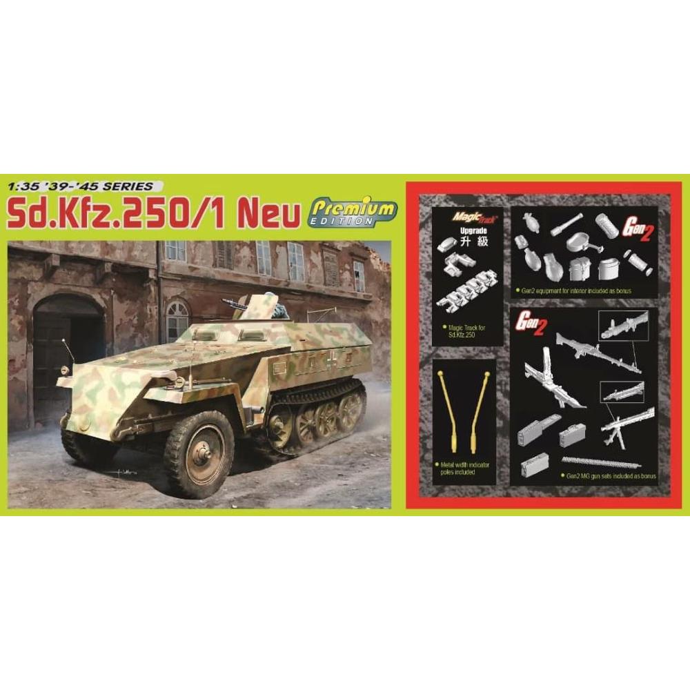 DRAGON: 1/35; Sd.Kfz. 250/1 NEU