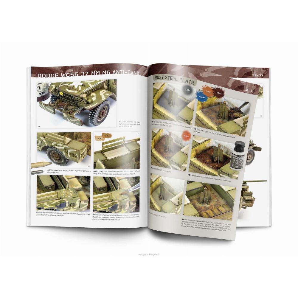 Vallejo Publications Book: WWII US ARMY in Europe and the Pacific (EN) English