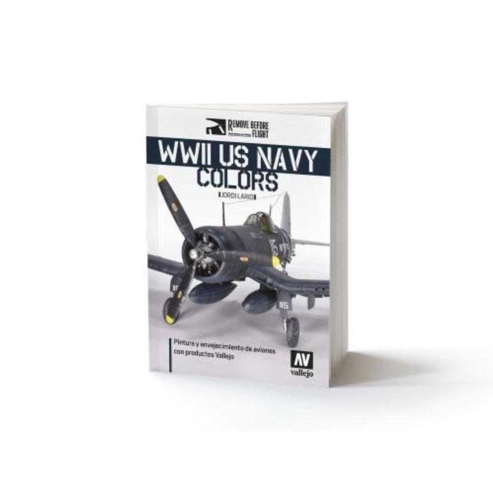 Vallejo Publications Book: WWII US NAVY Colors (EN) English