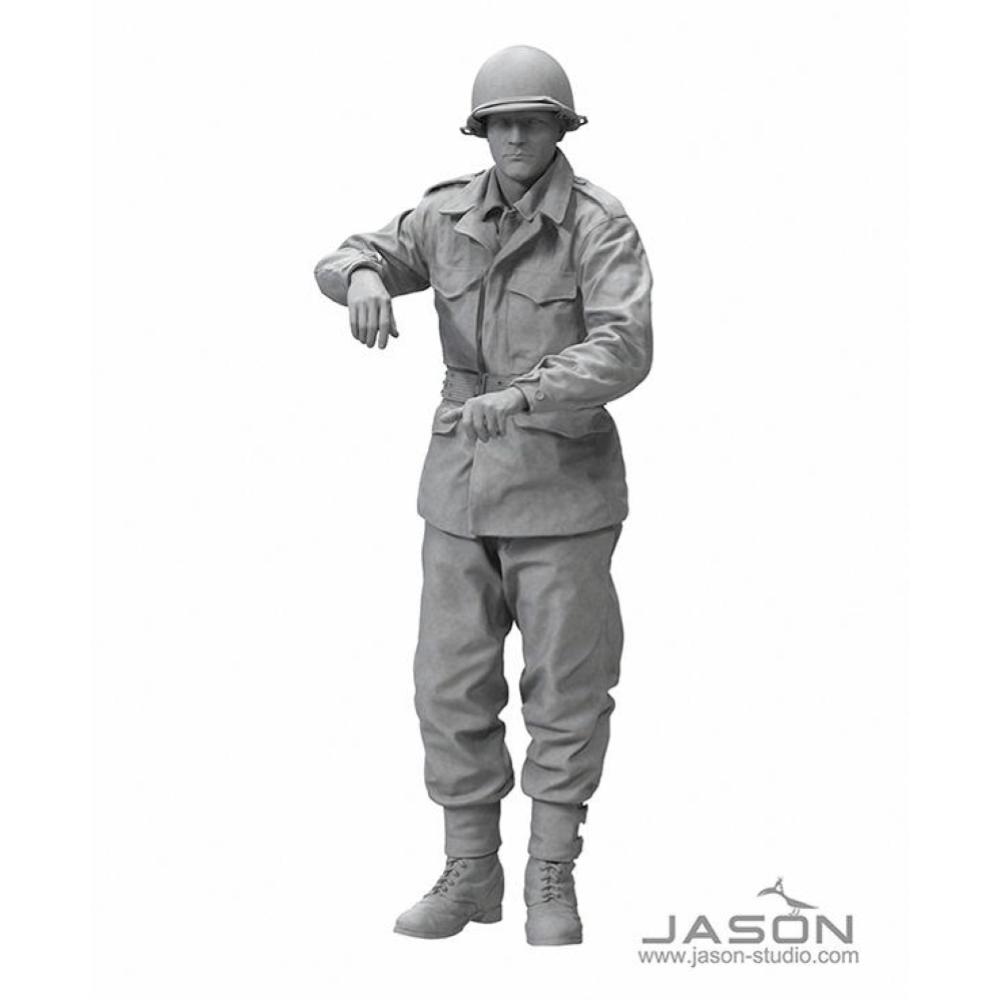 Jason Studio: 1/16; M8 Greyhound crew x 4 pcs figures