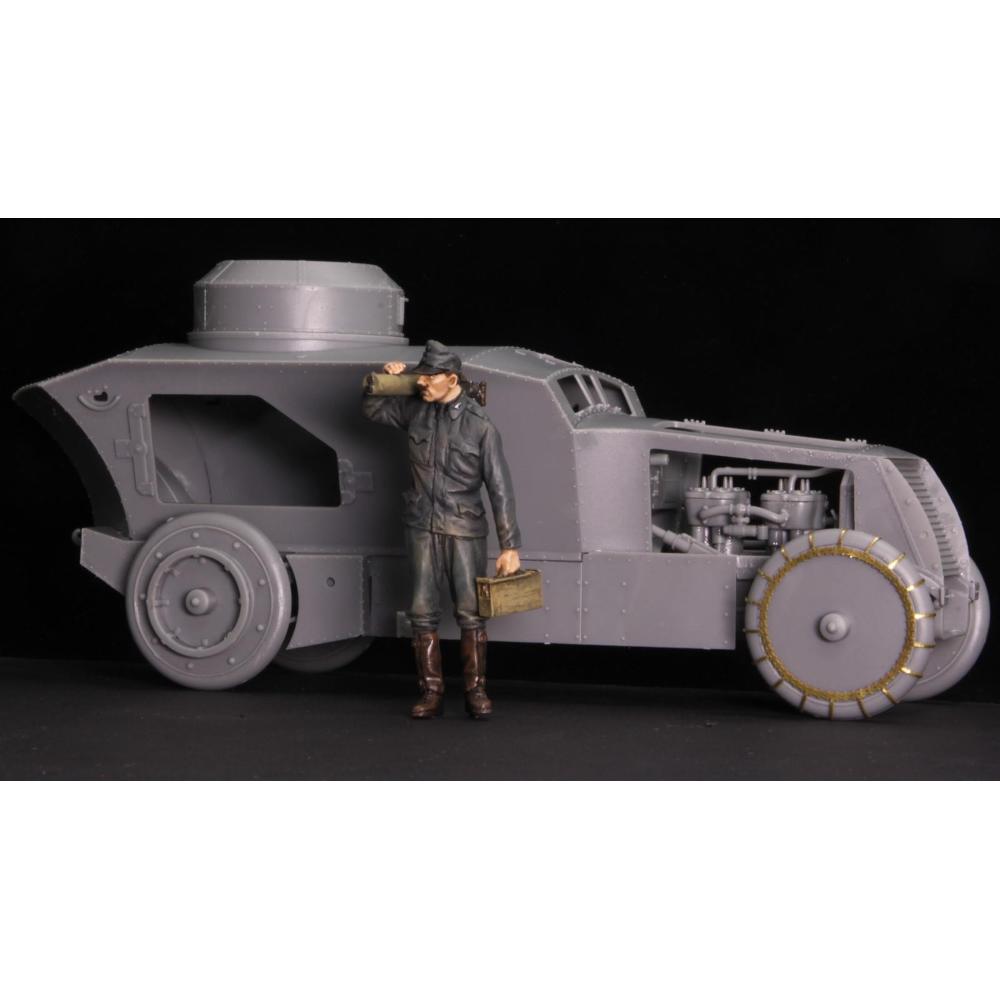 Copper State Models: 1/35; Austro Hungarian Armoured Car Crewman with MG