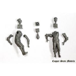 Copper State Models: 1/32; German aerodrome personnel bomb loading
