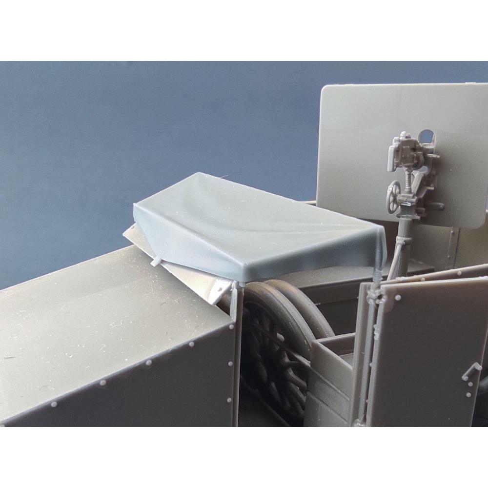 Copper State Models: 1/35; Fabric Canopy for French Armored Car Modele 1914