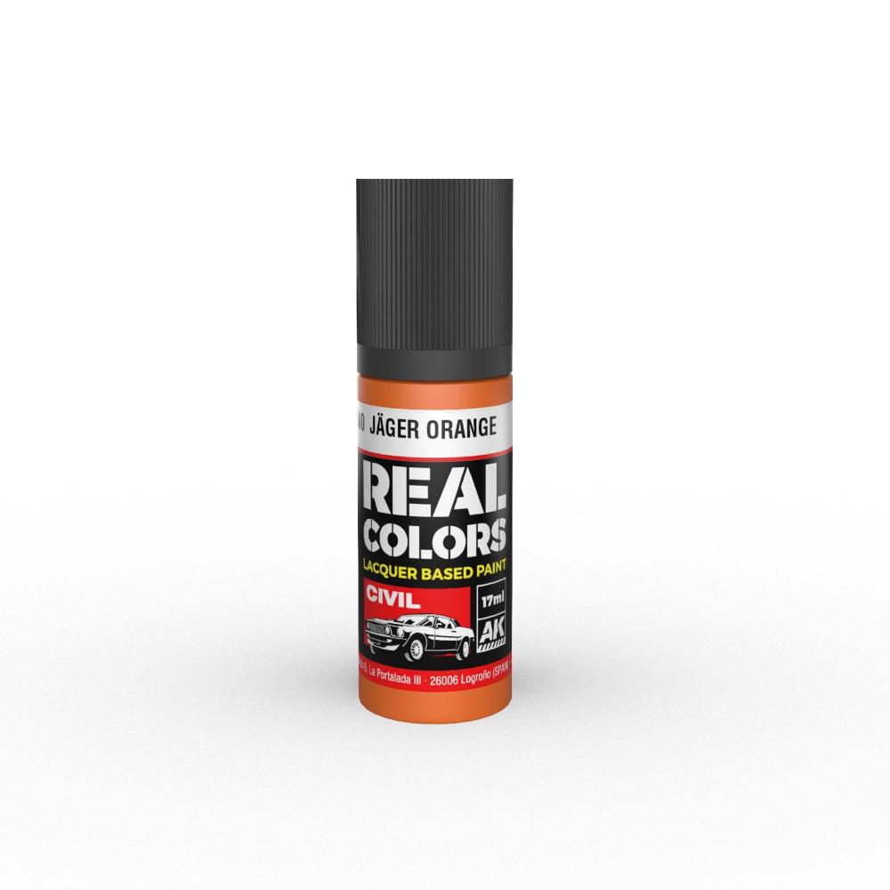 AK INTERACTIVE: Real Colors Jäger Orange 17 ml.