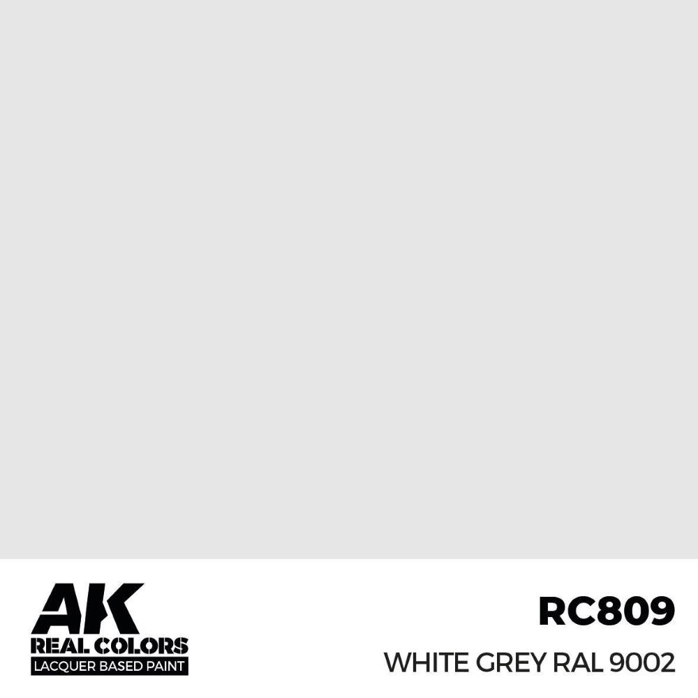 AK INTERACTIVE: Real Colors White Grey RAL 9002 17 ml.