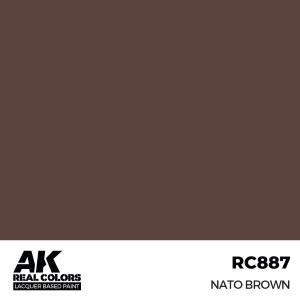 AK INTERACTIVE: Real Colors NATO Brown 17 ml.