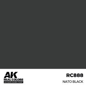 AK INTERACTIVE: Real Colors NATO Black 17 ml.