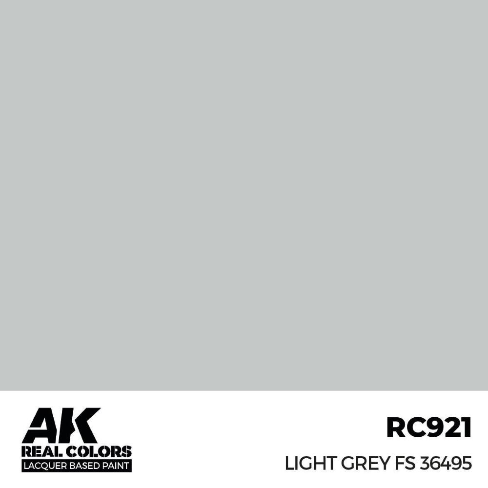 AK INTERACTIVE: Real Colors Light Grey FS 36495 17 ml.