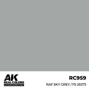 AK INTERACTIVE: Real Colors RAF Sky Grey 17 ml.