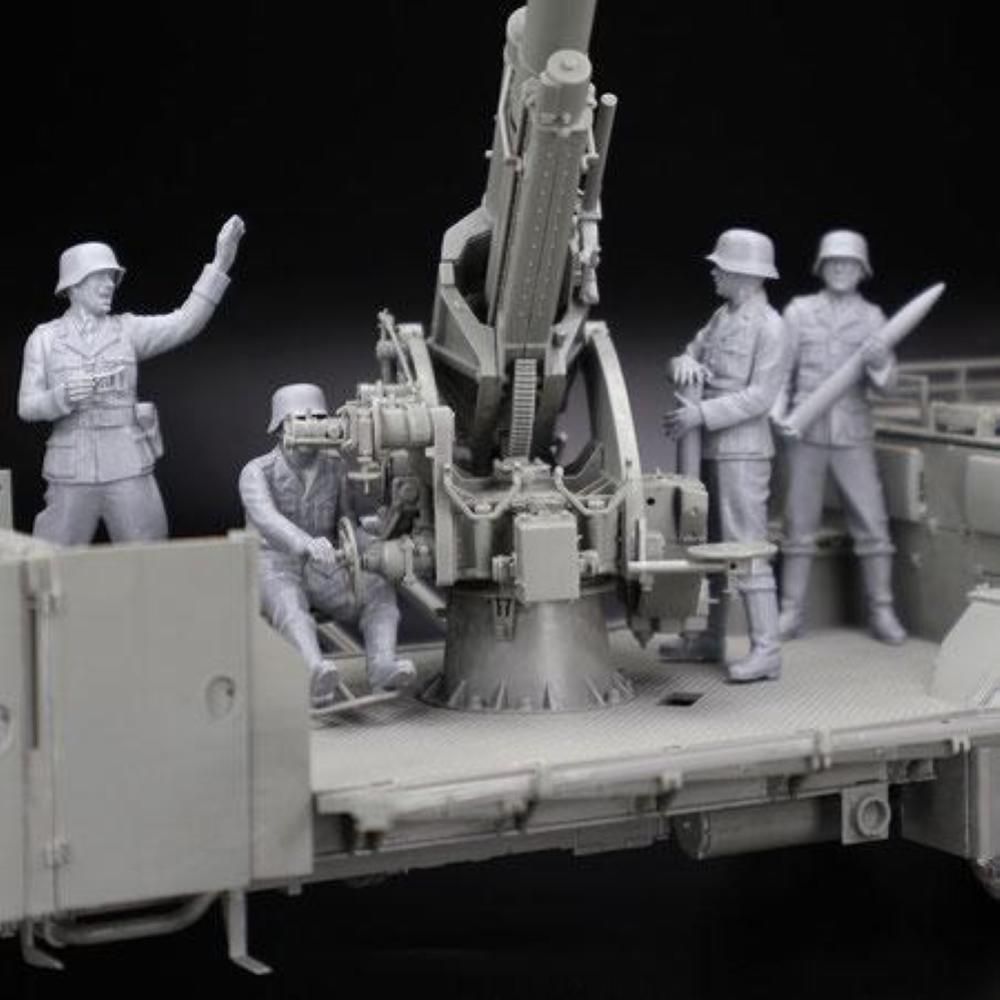 DAS WERK: 1/35; DW35038 German WW2 8.8 cm Flak Crew