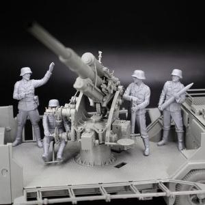 DAS WERK: 1/35; DW35038 German WW2 8.8 cm Flak Crew