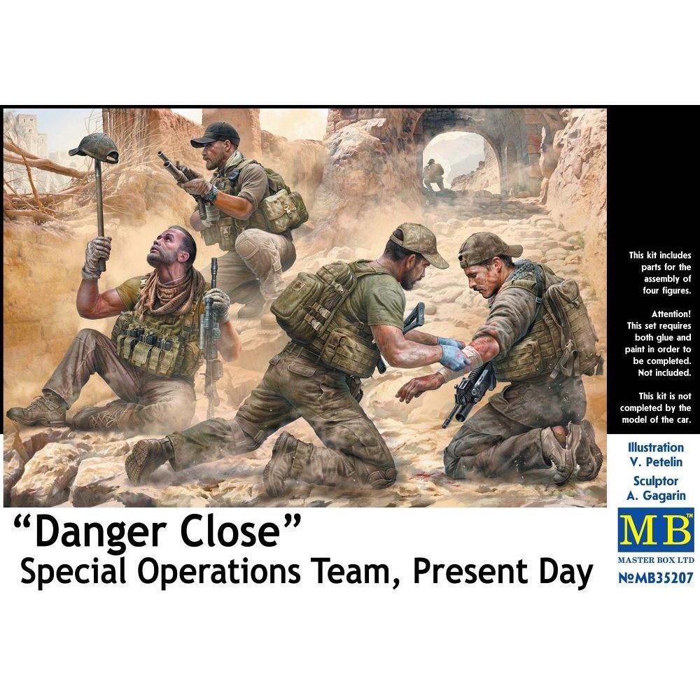MASTER BOX: 1/35 Danger Close, Special Operations Team (4 fig)