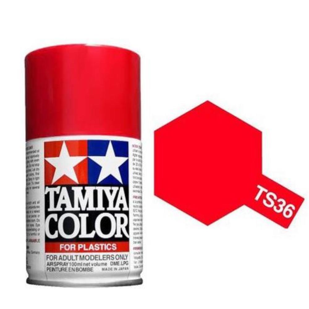 TAMIYA SPRAY 100ml Fluorescent Red