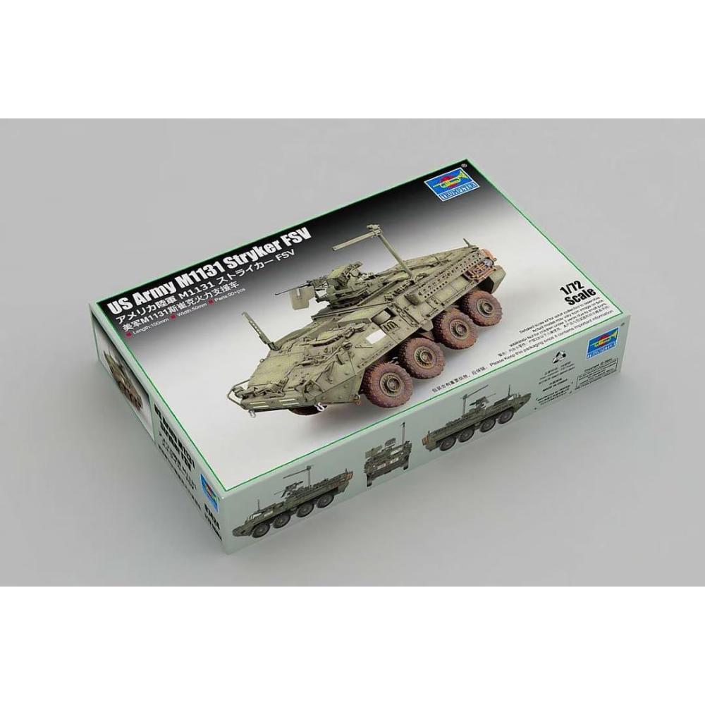 TRUMPETER: 1/72 US Army M1131 Stryker FSV