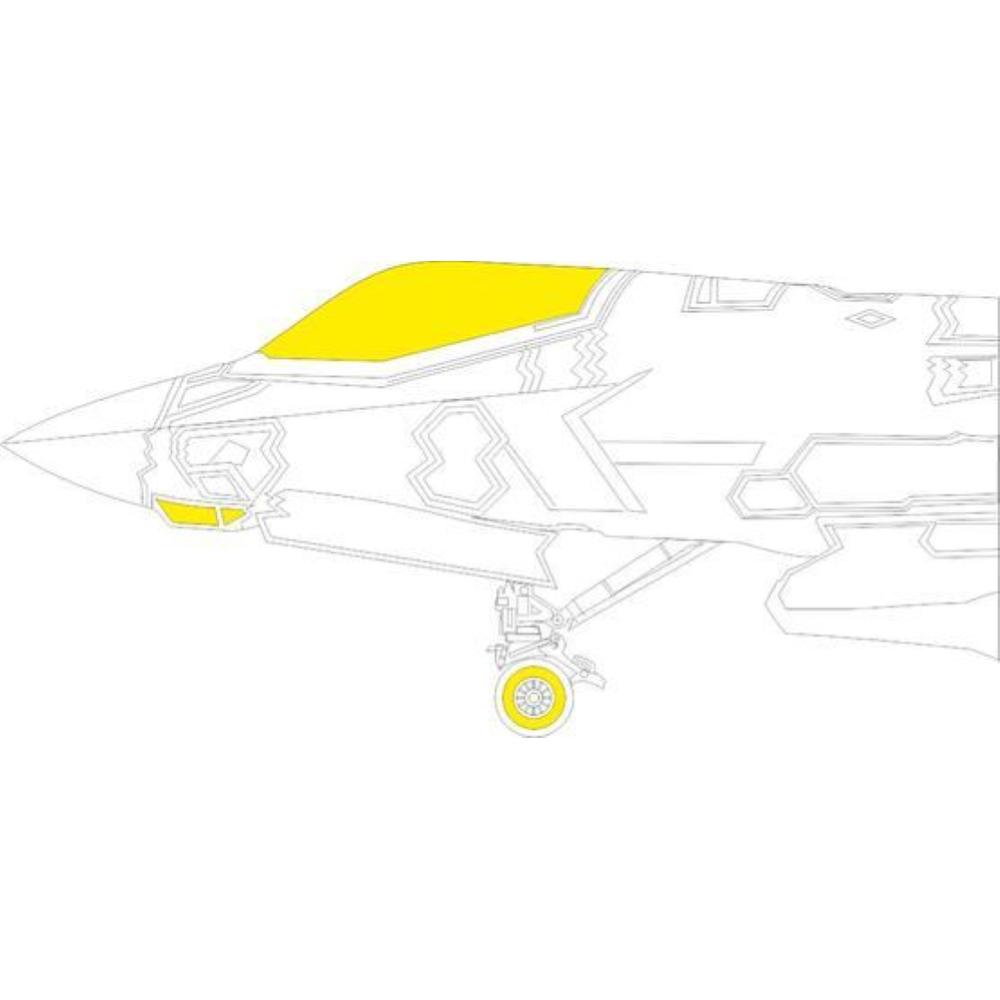 EDUARD: 1/72 ; F-35A - Express Mask per kit TAMIYA