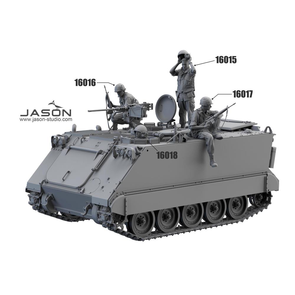 Jason Studio: 1/16; M113 ARMORED PERSONNEL CARRIER DRIVER