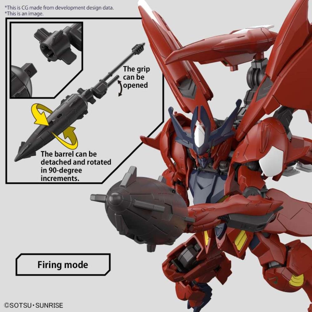 BANDAI: HG Gundam Amazing Barbatos Lupus 1/144
