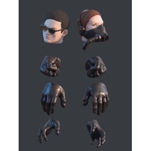 BORDER MODEL: 1:12; Tesla Trooper 