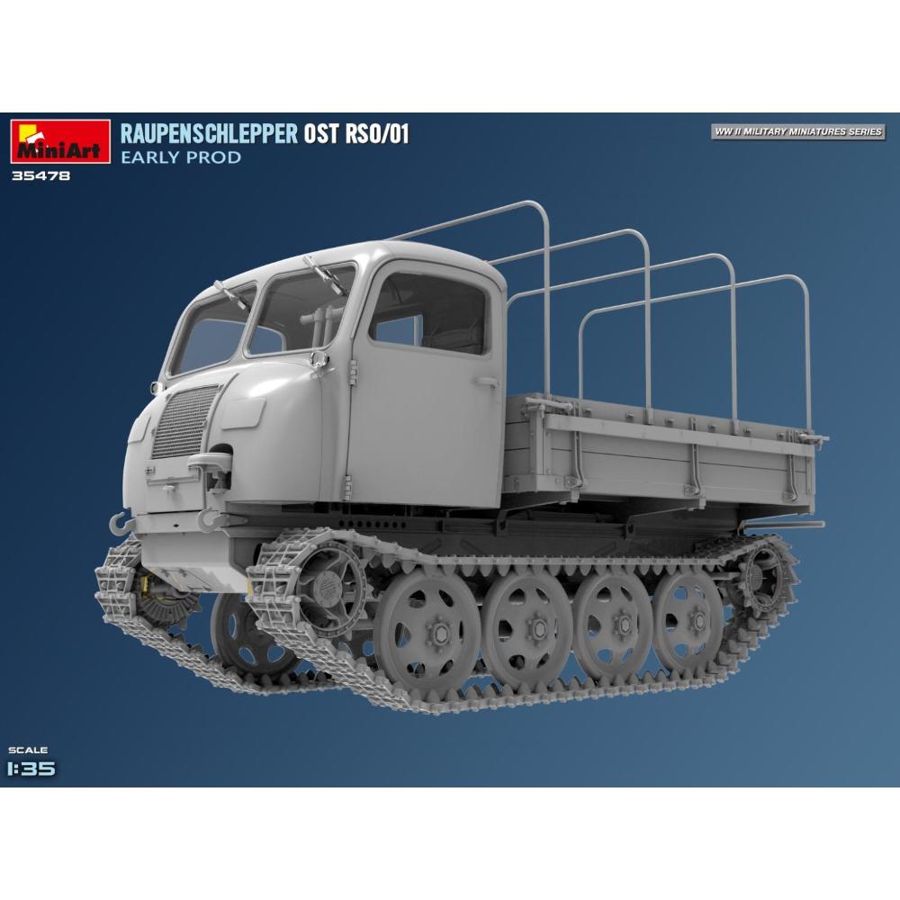 MINIART: 1/35 Raupenschlepper Ost RSO/01. early production