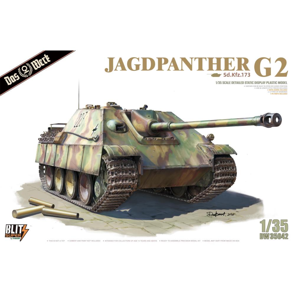 DAS WERK: 1/35; Jagdpanther G2  - SUPER BLITZ