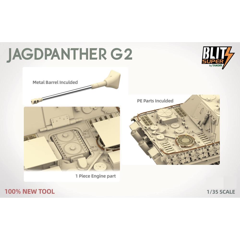 DAS WERK: 1/35; Jagdpanther G2  - SUPER BLITZ