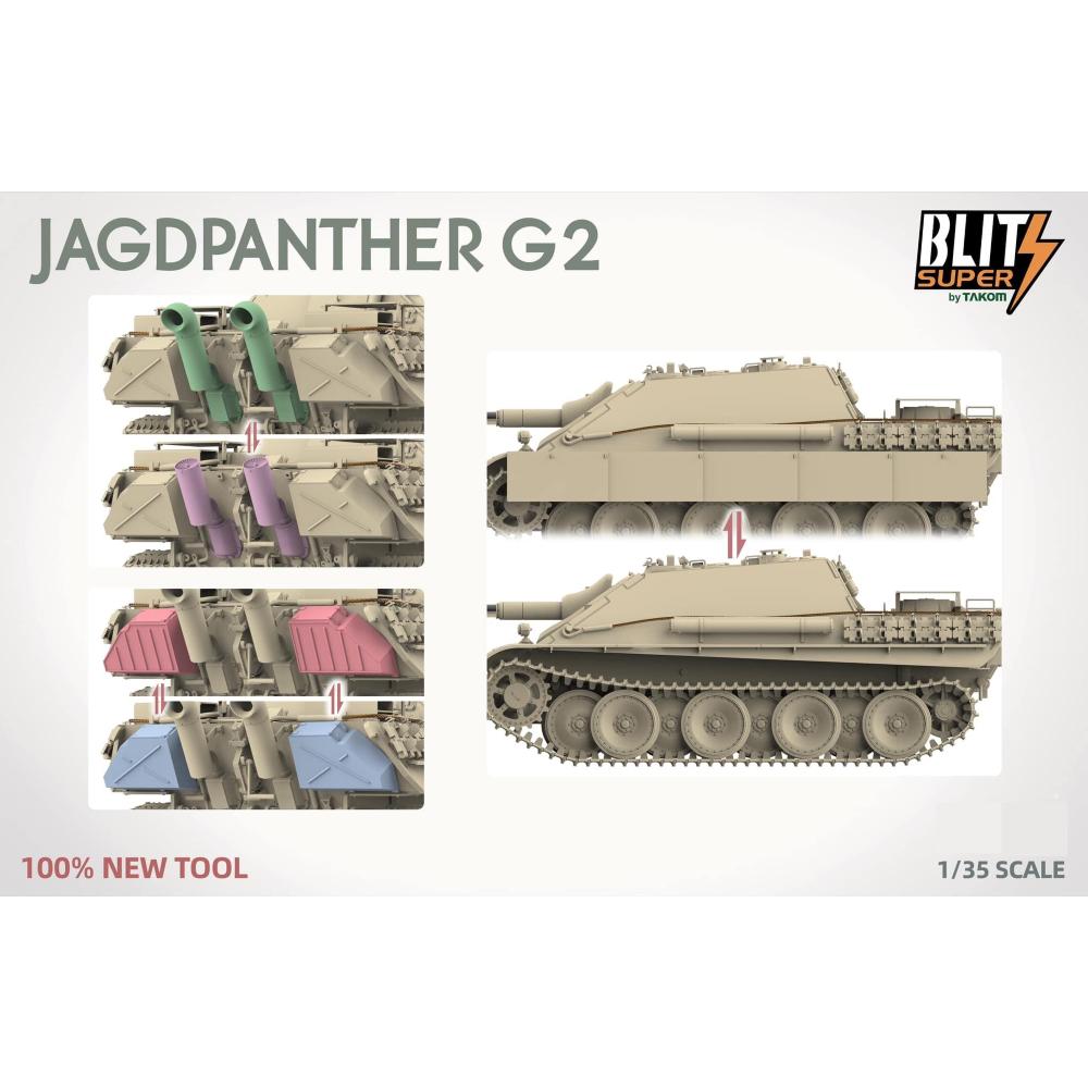 DAS WERK: 1/35; Jagdpanther G2  - SUPER BLITZ