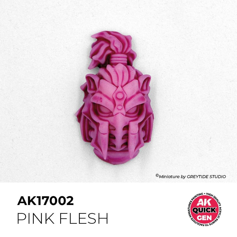 AK INTERACTIVE: acrylic paint PINK FLESH 18 ml - QUICK GEN