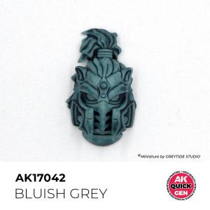 AK INTERACTIVE: colore acrilico BLUISH GREY 18 ml - QUICK GEN