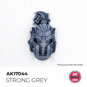 AK INTERACTIVE: acrylic paint STRONG GREY 18 ml - QUICK GEN