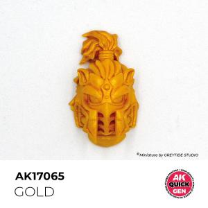 AK INTERACTIVE: colore acrilico GOLD 18 ml - QUICK GEN