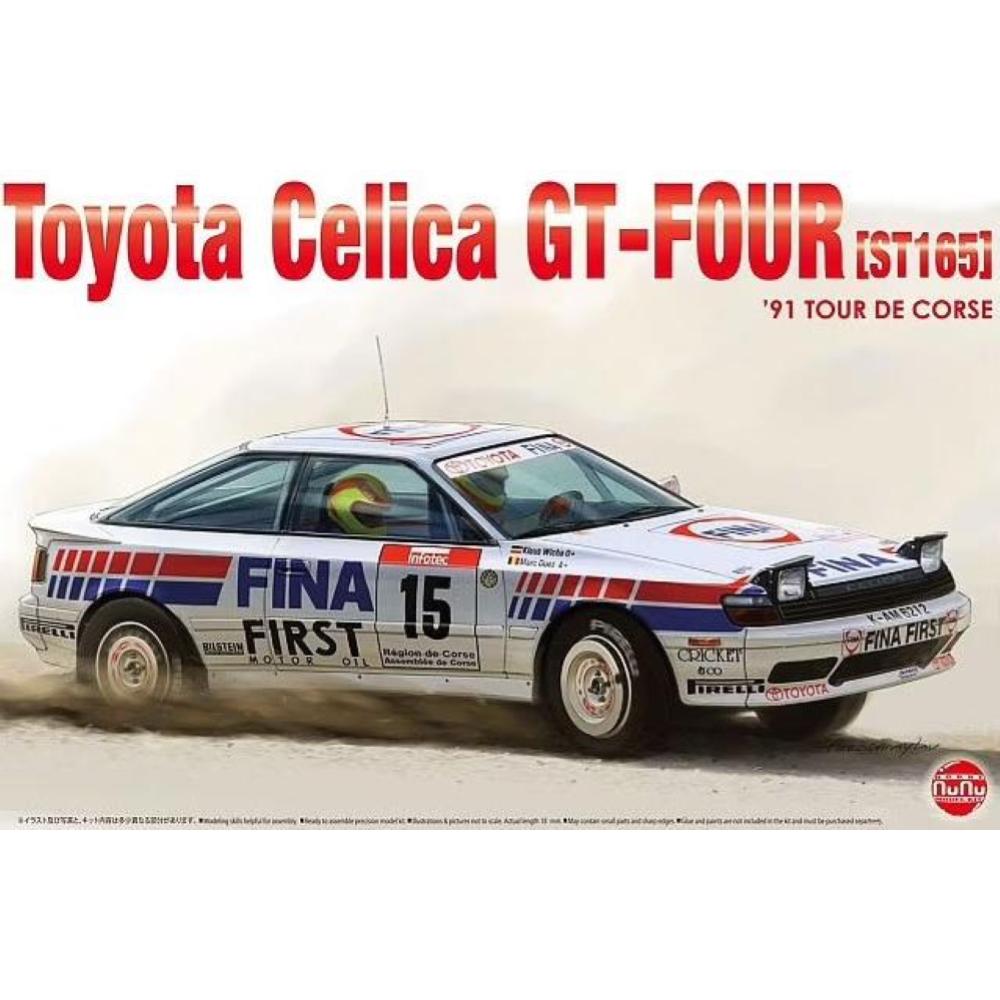 NuNu: 1:24 Toyota Celica GT-Four ST165 1991 Tour de Corse
