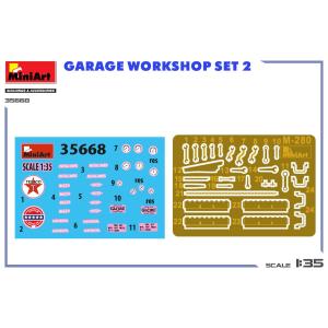 MINIART: 1/35 Garage Workshop Set #2