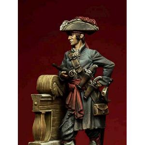 ROMEO MODELS: 75 mm.; Jack Rackham "Calico Jack" 1720