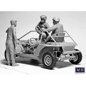MASTER BOX: 1/35; Summer 2024. Ukranian Infantry, Kursk Region (3 figures + vehicle)