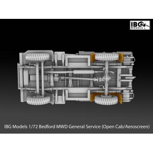 IBG MODELS: 1/72; Bedford MWD General Service (Open Cab/Aeroscreen
